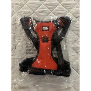 Black Rhino Harness With Mesh Padded Vest Handle Size M ~ RED Black New